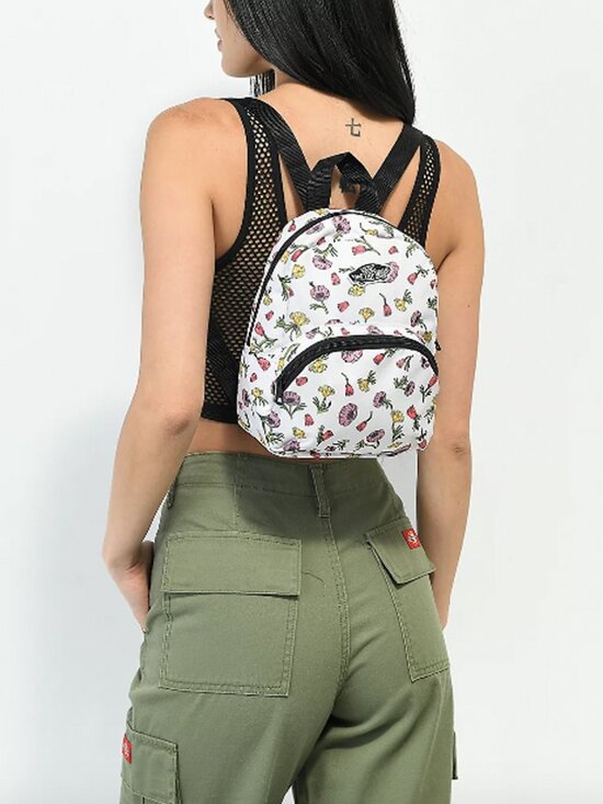 Vans Mini Backpack Marshmallow Floral Women NWT